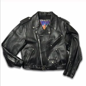 Vintage Archival Versace Leather Jacket